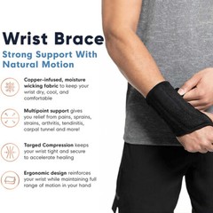 Left Right Hand Wrist Support Brace Splint Carpal Tunnel Sprain Arthritis Pain