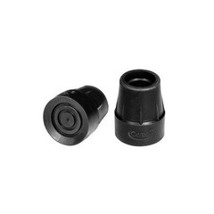 Carex A720-00 Cane Tips Fits All Standard Canes and Crutches 1 Inches One Pair