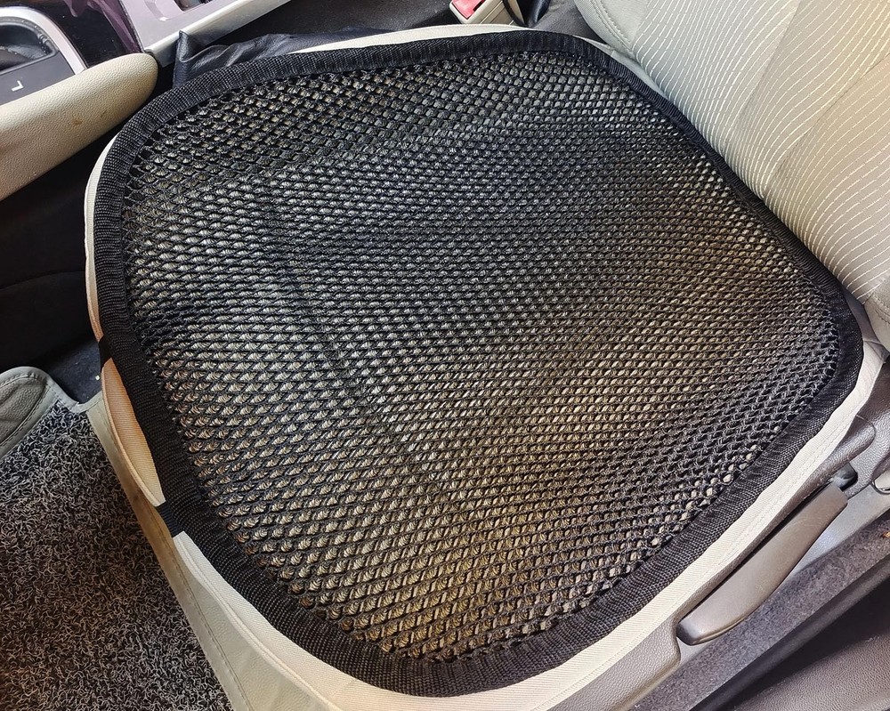 Summer Cool 3D Air Mesh Breathable Vented Car Seat Cushion Pad,Universal Auto…