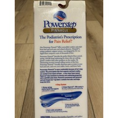 POWERSTEP 14-14.5 Men Full Length Insoles PINNACLE Relieves Heel & Arch Pain Z23
