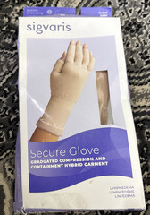 Sigavris Secure Glove, Light Beige, 20-30 MmHg, Small