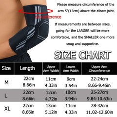Women Men Elbow Brace Support Compression Sleeve Arthritis Tendonitis Joint Wrap