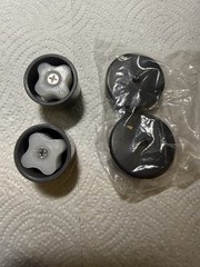 DRIVE MEDICAL SUPPLY Universal 5″ Walker Wheels 350 Lb Weight Limit