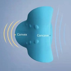 Cervical Neck Stretcher Shoulder Relaxer Spine Alignment Massage Pillow