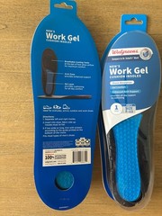2 Compare To Dr Scholls Work Insoles Arch Support Shock Absorption Flat Feet NEW