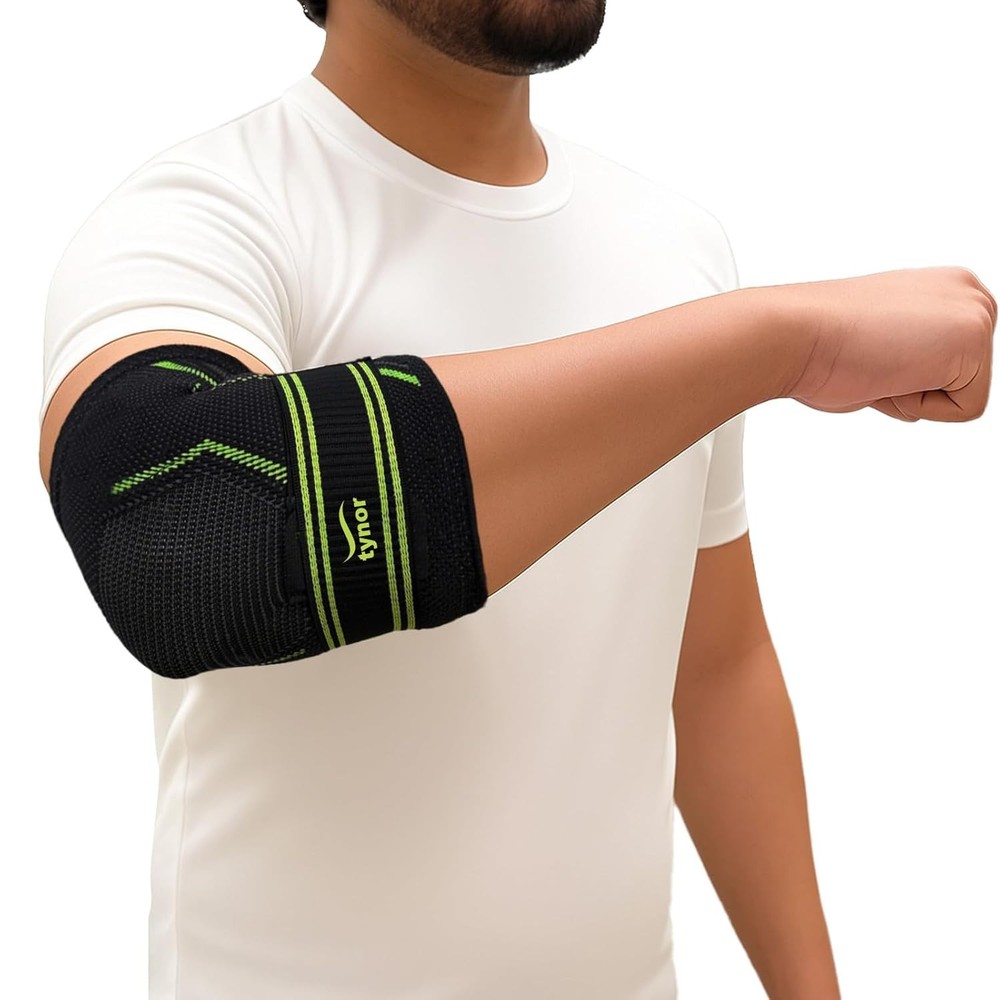 Tynor Elbow Support Provides Compression Relief From Inflammation & Stiffnes FS