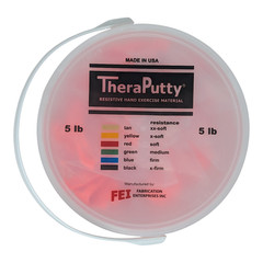 TheraPutty Resistive Hand Exercise Material – Red (5 lb) – soft