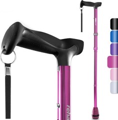 Walking Cane, Folding, Adjustable, Lightweight, Walking Canes for Men & Women