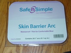 120 Safe n Simple Skin Barrier 1″ Arc 4 pkgs of 30 ea Arcs SNS20630 Waterproof