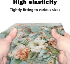 Hummingbird Floral Walker Seat Covers for Seniors Reusable Rollator Walker Seat