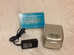 Zephyr Dry & Store Hearing Aid Dryer Dehumidifier w/Cord & Dry BrickZTP140412880