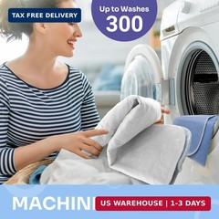 4-Layer Ultra Soft Quilted Bed Pads, 18″ x 24″ (3 Pack), Heavy Absorbency Underp
