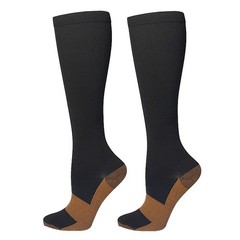 Copper Compression Socks 20-30mmHg Graduated Support Mens Womens S-XXL Wholesale
