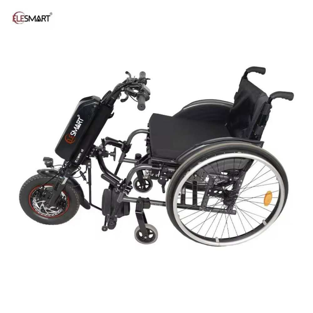 Electric Wheelchair Handcycle Power Attachment 12″ Wheel wColor Display
