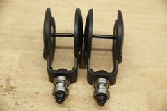 PAIR of Caster Forks for Pride Jazzy EVO613 Power Chairs – 5″ Wheel Tire Bracket