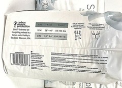 40 Count Simpli Adult L/XL Natural Plant-Based Super-Absorbent Underwear 38”-64”