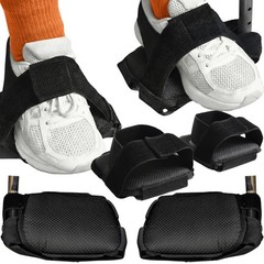 Adjustable Wheelchair Footrest Strap, Non-Slip Shoe Holder & Comfort Cushion Pad