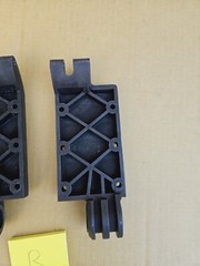 PAIR Quickie Motor Mounts Hanger Brackets for QM-710 715 720 Used Parts Plate