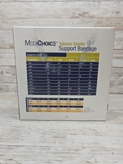 MediChoice Tubular Elastic Support Bandage Natural Size F 4 In x 11 yds MADE USA