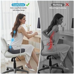 Cushion Lab Patented Pressure Relief Seat Cushion for Long Sitting Hours New