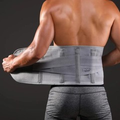 Men Women Umbilical Hernia Belt Lower Back Brace Lumbar Support Pain Relief Belt