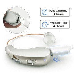 Behind the Ear Sound Amplifier BTE Digital Hearing Aids For Seniors Hearing Loss
