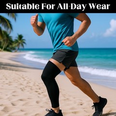 XL Knee Brace Undersleeve Sleeves NonSlip Breathable Support Cooling Sports