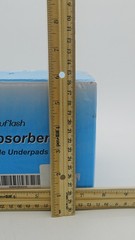 Wow Flash 17”x 13” 50 Count Super Absorbency Quick Drying Disposable Underpad