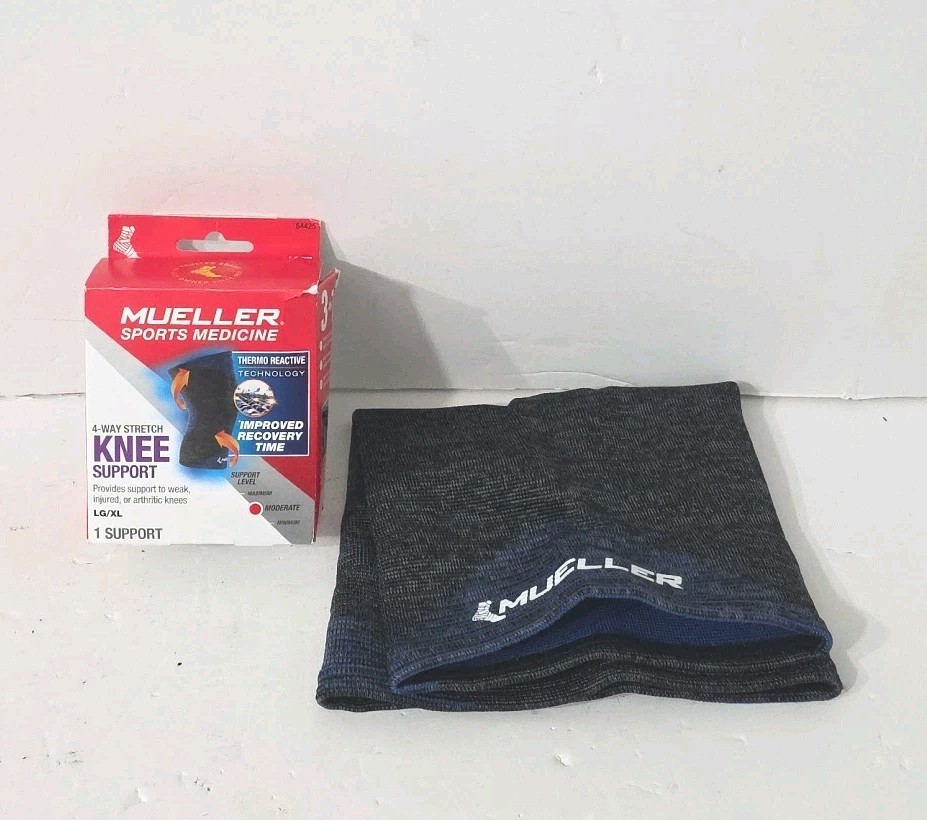 Mueller Sports Medicine 4-Way Knee Support Large/Extra Large – LG/XL