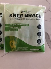 2 Wellnee Knee Brace For All Day the Discomfort Relief One-Size-Fits-All