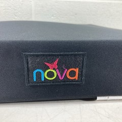 NOVA wheelchair cushion gel/foam, black, 18″ x 16″ X 3”