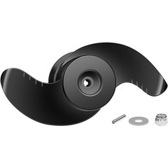 Bonbo MKP-38 Weedless Wedge 2 Propeller Fits for Minn Kota 4-1/2″ BLACK