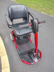 Golden Technologies 4-Wheeled Red Mobility Scooter (2) new batteries & charger