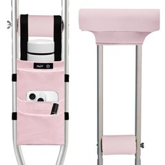Crutches Padding Water-Resistant Bag & Pads (5 PCS) – Comfort for Armpits & Grip