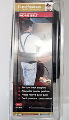 Core Products Elastic Industrial Back Belt Reusable Size Small 28-32″in Black
