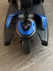 Golden Buzzaround XL 3-Wheel Mobility Scooter 18mi 375lb Storage Red/Black