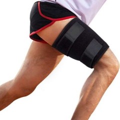 Compression Brace Wrap Thigh Sleeve Support Hamstring Groin Quad Pain Relief Gym