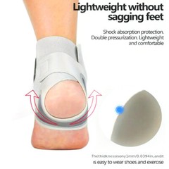 US Ankle Sport Foot Wrap Support Brace Compression Tendon Strap Elastic Bandage
