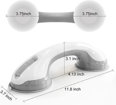 Heavy-Duty Shower Grab Bars for Seniors ADA Compliant Safe Handles 12 Inch 2 …
