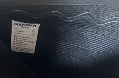 NEW Bodyprox 2 Pack Black Thigh Compression Sleeves Size Medium Silicone Grip