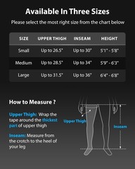 Fit King Professional Full-Leg Air Compression System, Muscle Pain Relief, Large