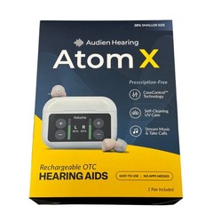 Audien Hearing Atom X Rechargeable OTC Hearing Aids – 0012