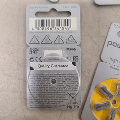 8 Packs Power One Size 10 Hearing Aid Batteries p10