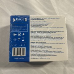 Oricle Hearing Aid 2.0 Battery New In Box See Description