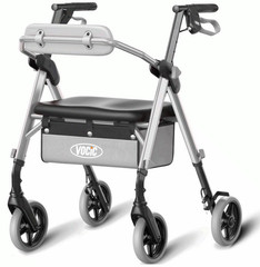 Walkers for Seniors Z11 Rollator Walker with Seat, Foldable All Terrain, 380lbs