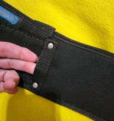 Dr Lumbar Adjustable Brace with Boning and Rivets Small 22-32 (34) Inches