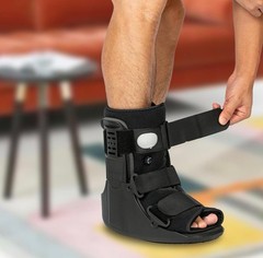 Air Walking Boot, Fracture Boot Short Walker Protection Fits Left or Right Sz M
