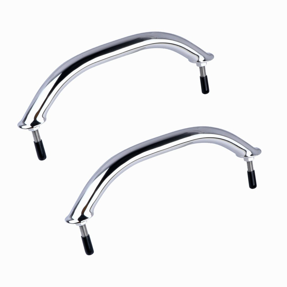 2X Boat Stainless Steel 9″ Marine Grab Handle Handrail Door Handrails Polished