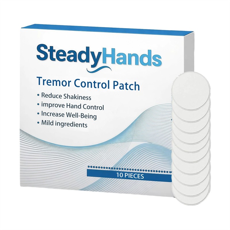 10x Steadyhands Tremor Control Patch,Steady Hands Control Patch ,Hand Stabilizer