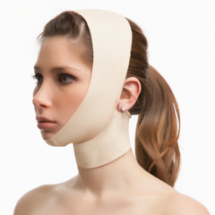 FACE Strap with LIPOFOAM NECK COMPRESSION CHIN STRAP UNISEX by LipoHealing, LLC.